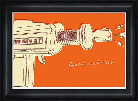 Framed Lunastrella Raygun No. 1 Print