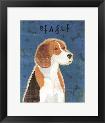 Framed Beagle Print