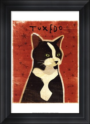 Framed Tuxedo Print
