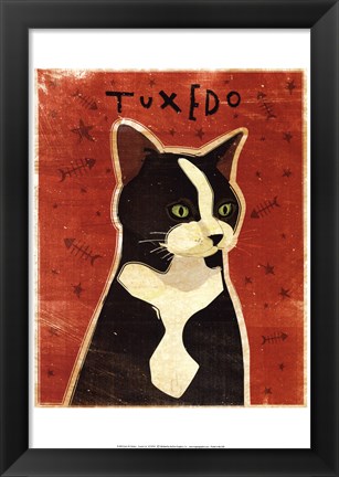Framed Tuxedo Print