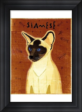 Framed Siamese Print