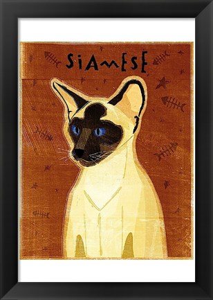 Framed Siamese Print