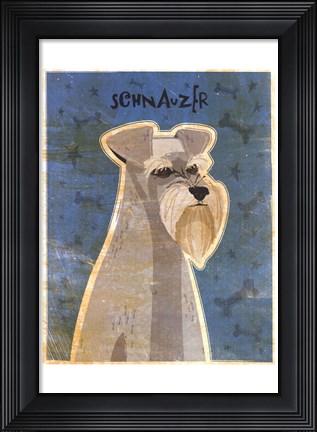 Framed Schnauzer Print