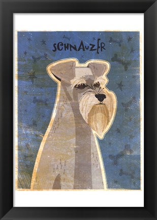 Framed Schnauzer Print