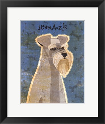 Framed Schnauzer Print