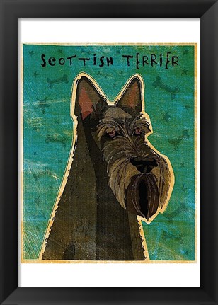 Framed Scottish Terrier Print