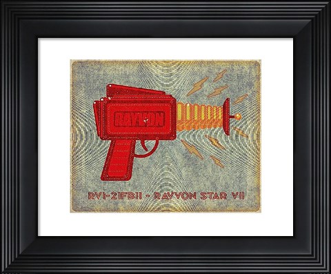 Framed Rayvon Star VII Print