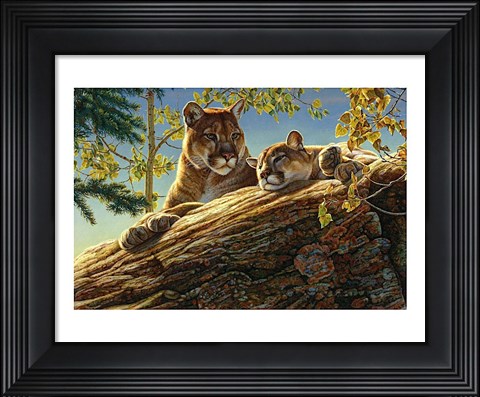 Framed Keeping Guard Print