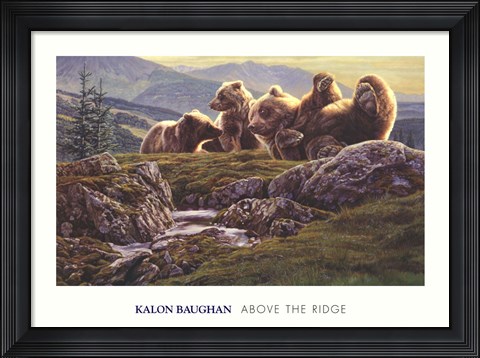 Framed Above the Ridge Print