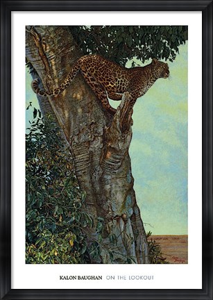 Framed On the Lookout Print