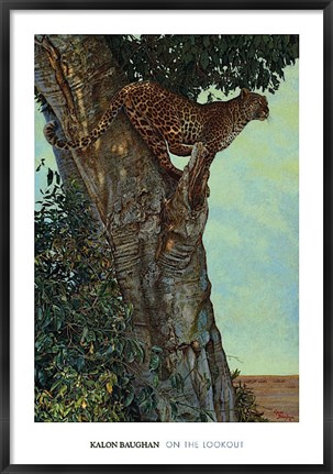 Framed On the Lookout Print