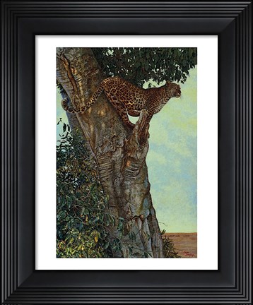 Framed On the Lookout Print