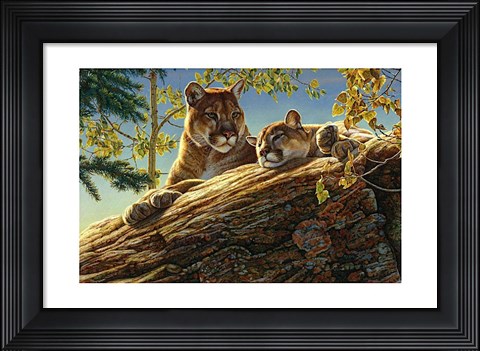 Framed Keeping Guard Print