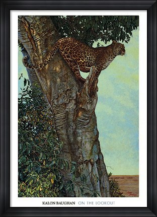 Framed On the Lookout Print