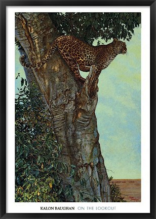 Framed On the Lookout Print