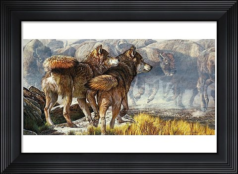 Framed Return of the Wild Print