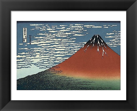 Framed Red Fuji Print