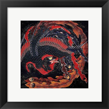 Framed Phoenix Print