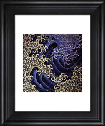 Framed Masculine Wave Print