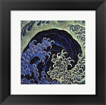 Framed Feminine Wave Print