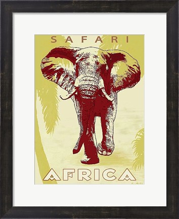 Framed Safari Africa Print
