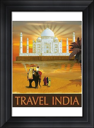 Framed Travel India Print