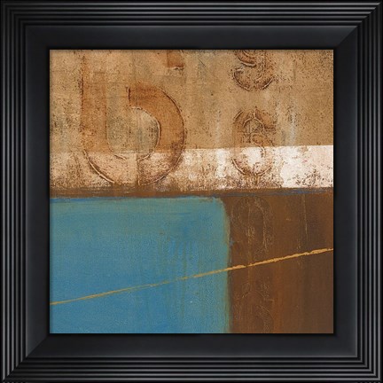 Framed Earth and Sky I Print