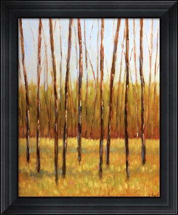 Framed Tall Trees II (right) Print