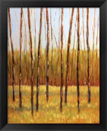 Framed Tall Trees II (right) Print