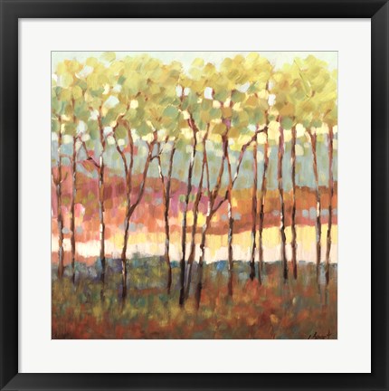 Framed Distant Color Print