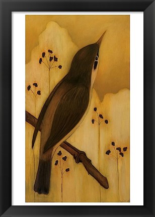 Framed Bird II Print