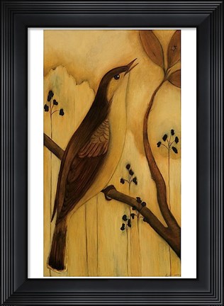 Framed Bird IV Print