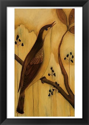 Framed Bird IV Print