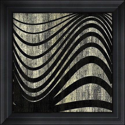 Framed Deco I Print