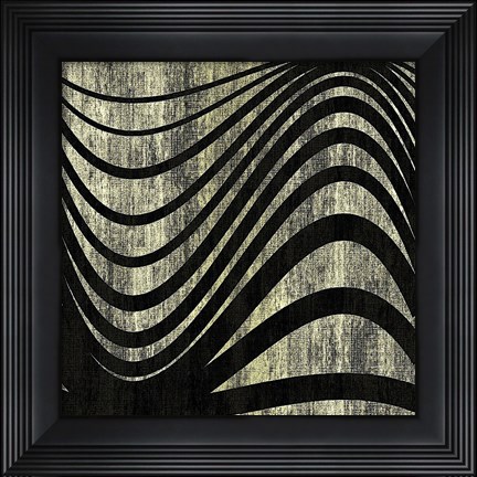 Framed Deco I Print
