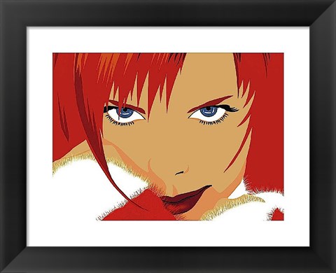 Framed On Fire Print