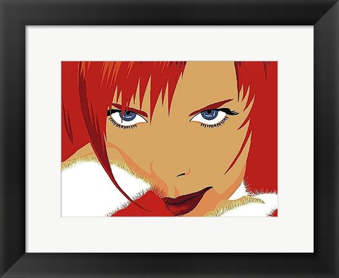 Framed On Fire Print