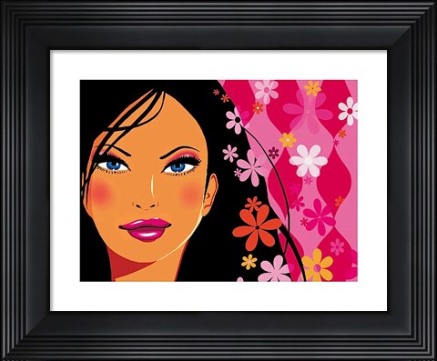 Framed Flower Power Print