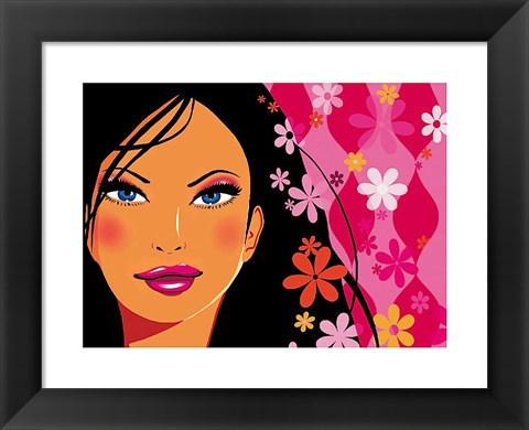 Framed Flower Power Print