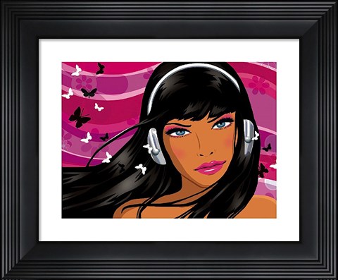 Framed Gentle Waves Print