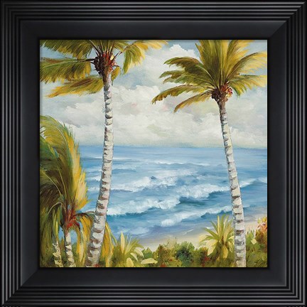 Framed Seaside Escape Print