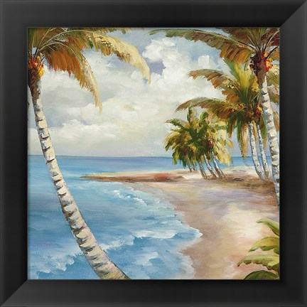 Framed Palm Paradise Print