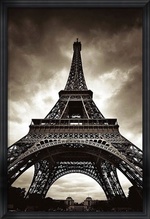 Framed Eiffel Tower Print