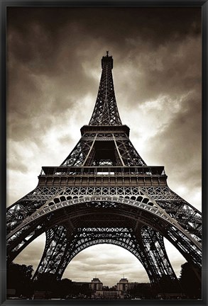 Framed Eiffel Tower Print