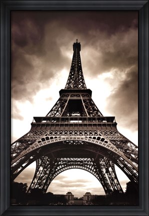 Framed Eiffel Tower Print