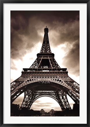 Framed Eiffel Tower Print