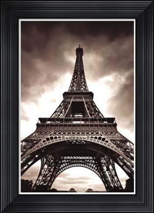 Framed Eiffel Tower Print