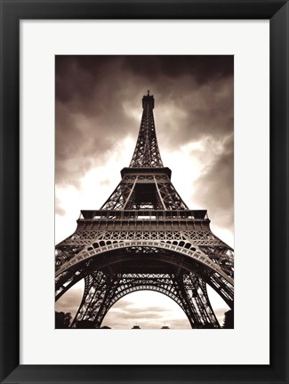 Framed Eiffel Tower Print