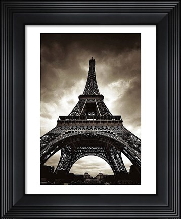 Framed Eiffel Tower Print