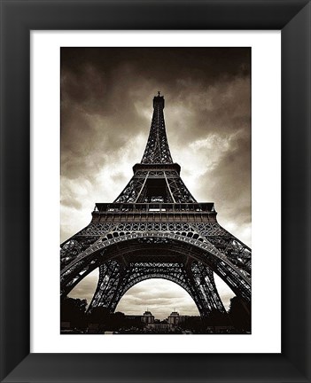 Framed Eiffel Tower Print